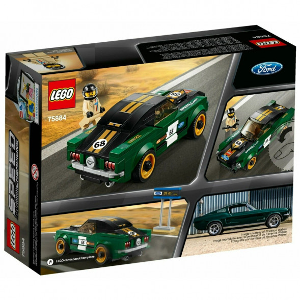 Конструктор LEGO Speed Champions 75884 1968 Ford Mustang Fastback в Ростове-на-Дону