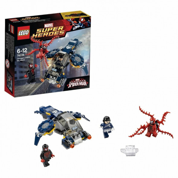 Конструктор LEGO Super Heroes 76036 Воздушная атака Карнажа в Ростове-на-Дону