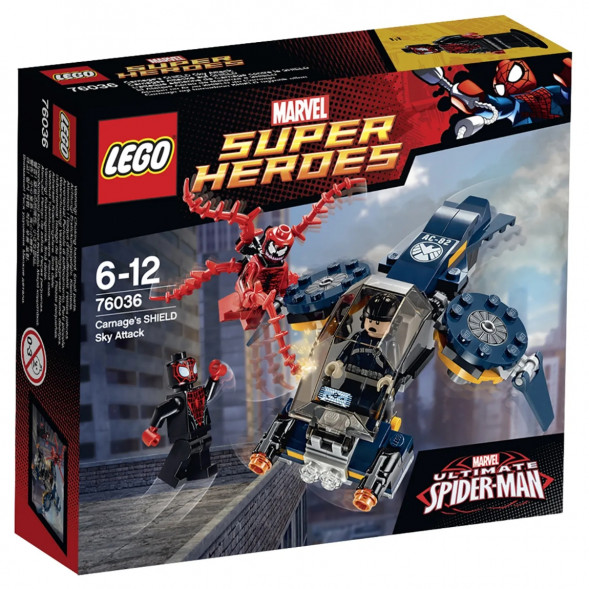 Конструктор LEGO Super Heroes 76036 Воздушная атака Карнажа в Ростове-на-Дону