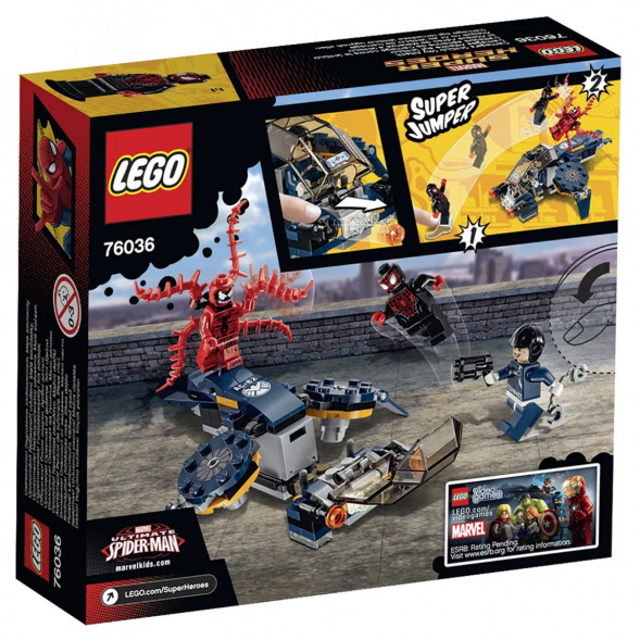 Конструктор LEGO Super Heroes 76036 Воздушная атака Карнажа в Ростове-на-Дону