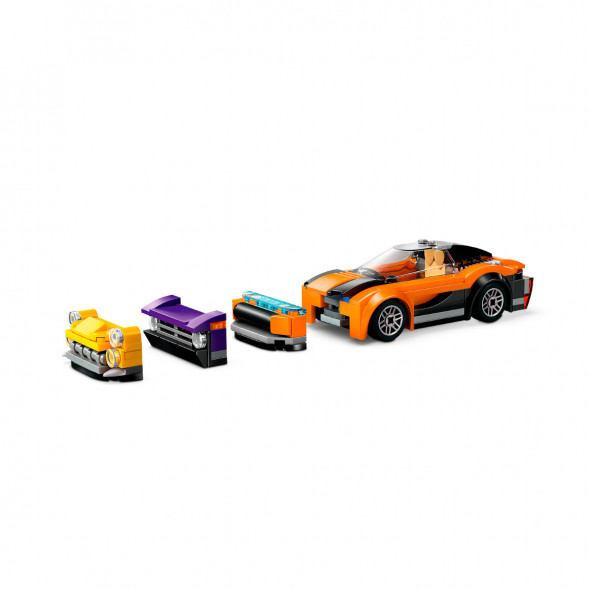 Конструктор LEGO City 60408 Грузовик-автовоз со спортивными автомобилями в Ростове-на-Дону
