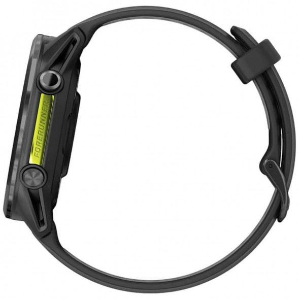 Умные часы Garmin Forerunner 970 Carbon Gray DLC Titanium ремешок Black/Translucent Whitestone 010-02969-10 в Ростове-на-Дону