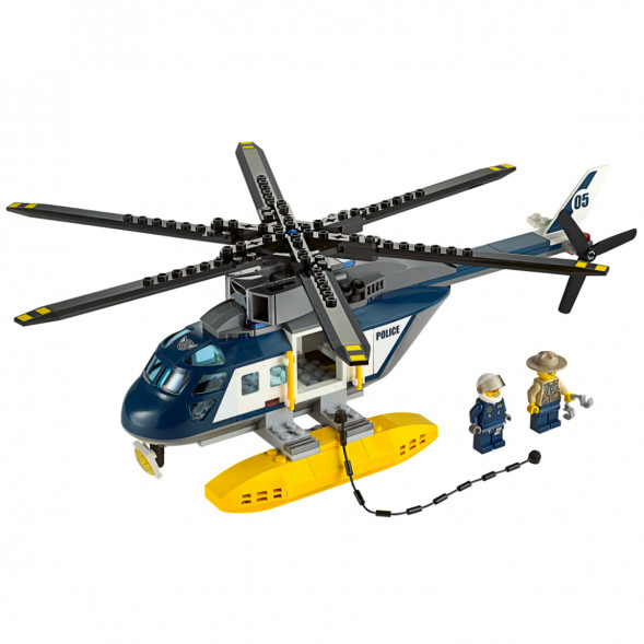 Конструктор LEGO City 60067 Погоня на полицейском вертолёте в Ростове-на-Дону