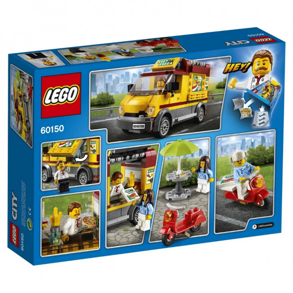 Конструктор LEGO City Great Vehicles 60150 Фургон-пиццерия в Ростове-на-Дону