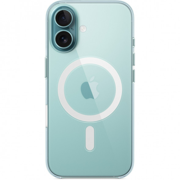 Чехол Apple Clear Case with MagSafe для iPhone 16 Plus, прозрачный (MA7D4ZM/A) в Ростове-на-Дону