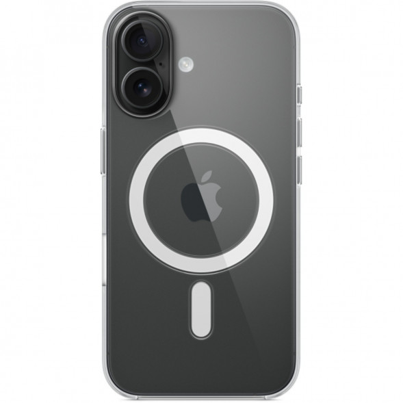 Чехол Apple Clear Case with MagSafe для iPhone 16 Plus, прозрачный (MA7D4ZM/A) в Ростове-на-Дону