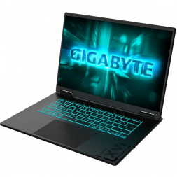 Ноутбук Gigabyte Gaming A16 GA63H (3WHK3EE894SH) (16", IPS, AMD Ryzen 7 260 3.8ГГц, 8 ядер, 16ГБ DDR5, 1ТБ SSD, NVIDIA GeForce RTX 5070 - 8 ГБ, Windows 11 Home), черный