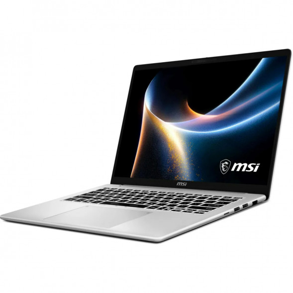 Ноутбук MSI Modern 14S AI+ G3MG-010XRU (14&amp;quot;, OLED, Intel Core Ultra 7 355 2.3ГГц, 8 ядер, 16ГБ DDR5, 512ГБ SSD, Intel Graphics, без ОС), серебристый в Ростове-на-Дону