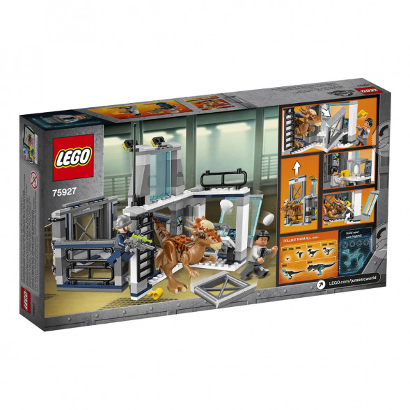 Конструктор LEGO Jurassic World 75927 Побег стигимолоха из лаборатории в Ростове-на-Дону