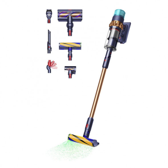Пылесос Dyson Gen5 Detect Absolute SV23 EU, темно-синий/медный в Ростове-на-Дону