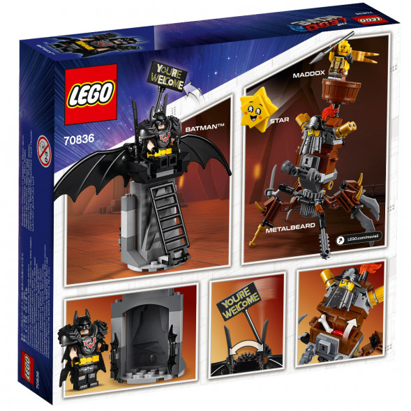 Конструктор LEGO Movie 70836 Боевой Бэтмен и Железная борода  в Ростове-на-Дону