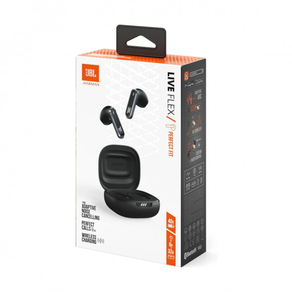 Беспроводные наушники JBL Live Flex, Black в Ростове-на-Дону