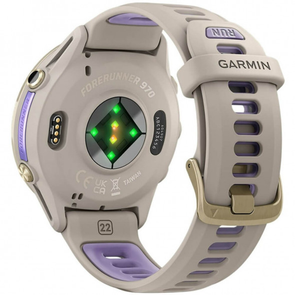 Умные часы Garmin Forerunner 970 Soft Gold Titanium/French Gray Translucent Indigo Band 010-02969-12 в Ростове-на-Дону