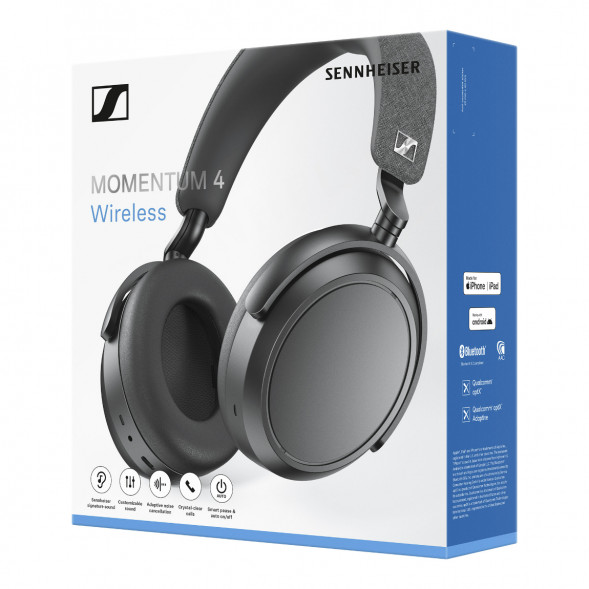 Беспроводные наушники Sennheiser Momentum 4 Wireless, Graphite в Ростове-на-Дону