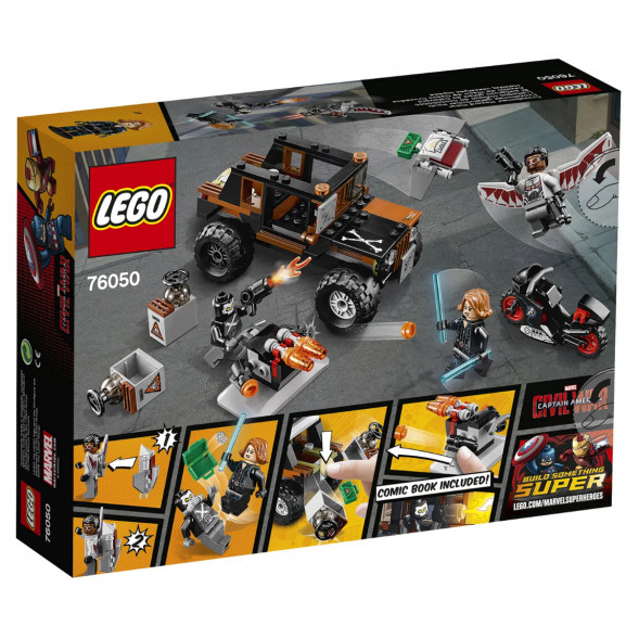 Конструктор LEGO Super Heroes 76050 Опасное ограбление в Ростове-на-Дону