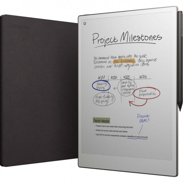 Графический планшет reMarkable Paper Pro + Стилус MarkerPlus + Чехол Book Folio Pro (Basalt) в Ростове-на-Дону