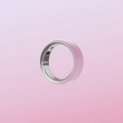Умное кольцо Oura Ring 4 Ceramic (размер 9), Розовый/Petal