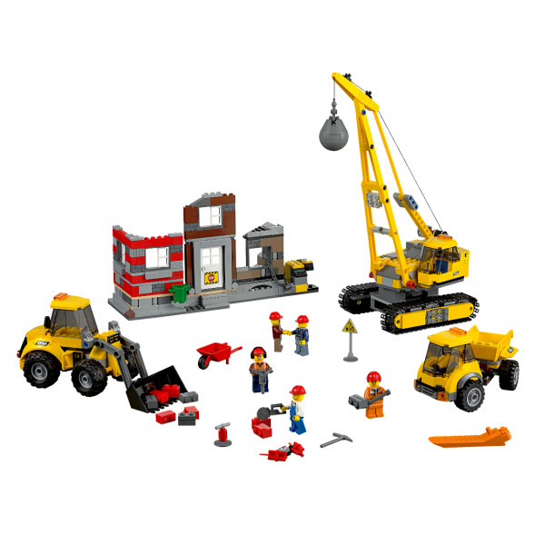 Конструктор LEGO City 60076 Снос здания в Ростове-на-Дону