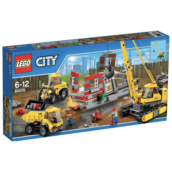 Конструктор LEGO City 60076 Снос здания в Ростове-на-Дону