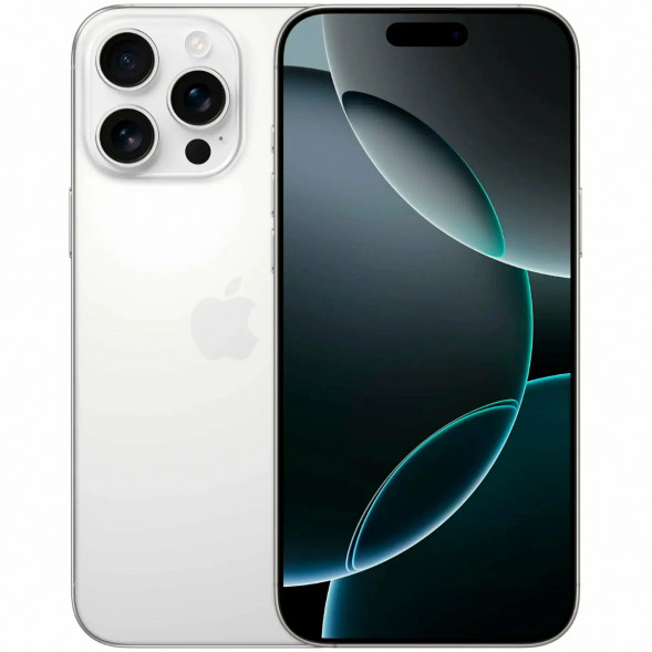 Смартфон Apple iPhone 16 Pro Max (nano SIM+eSIM) 256ГБ, White Titanium в Ростове-на-Дону