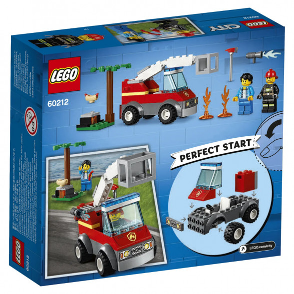 Конструктор LEGO City Fire 60212 Пожар на пикнике в Ростове-на-Дону