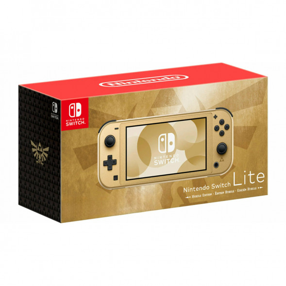 Игровая приставка Nintendo Switch Lite (Hyrule Edition) в Ростове-на-Дону
