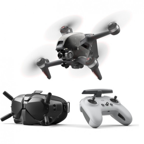 Квадрокоптер DJI FPV Combo (CN), grey в Ростове-на-Дону