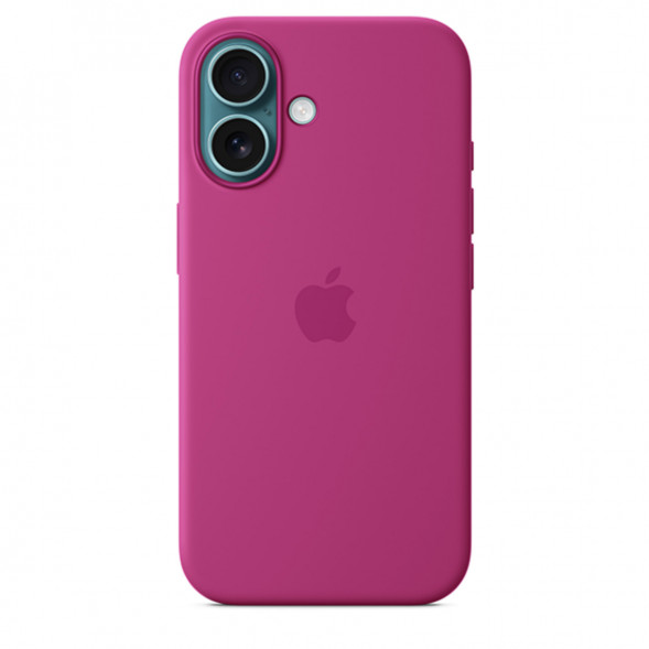 Чехол Apple для iPhone 16 Plus Silicone MagSafe, Fuchsia (MYYE3ZM/A) в Ростове-на-Дону