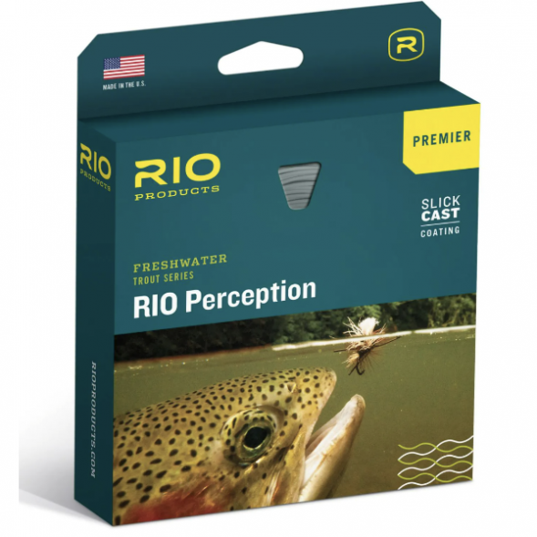 Леска RIO Premier Perception Floating Fly Line WF7F, зелёный/камуфляж в Ростове-на-Дону