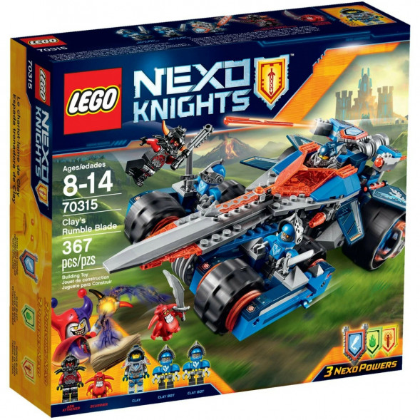 Конструктор LEGO Nexo Knights 70315 Устрашающий разрушитель Клэя в Ростове-на-Дону