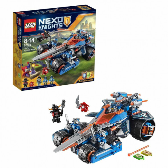 Конструктор LEGO Nexo Knights 70315 Устрашающий разрушитель Клэя в Ростове-на-Дону