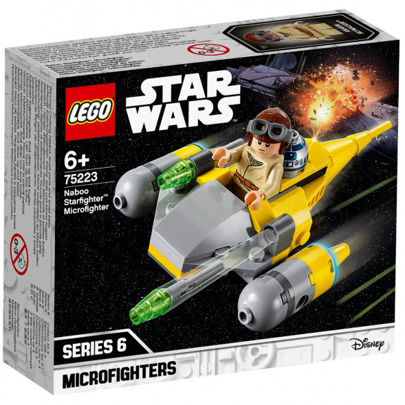 Конструктор LEGO Star Wars 75223 Микрофайтеры: Истребитель с планеты Набу в Ростове-на-Дону