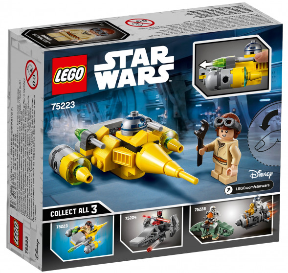 Конструктор LEGO Star Wars 75223 Микрофайтеры: Истребитель с планеты Набу в Ростове-на-Дону