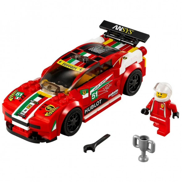 Конструктор LEGO Speed Champions 75908 Феррари 458 Италия GT2 в Ростове-на-Дону