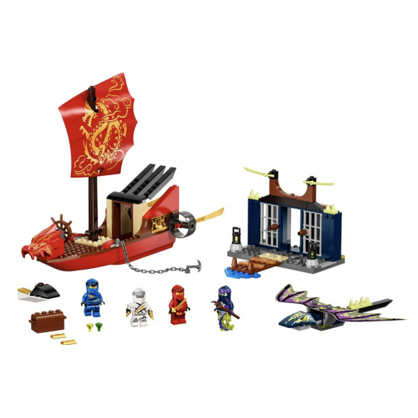 Конструктор LEGO Ninjago 71749 Дар Судьбы Решающая битва в Ростове-на-Дону