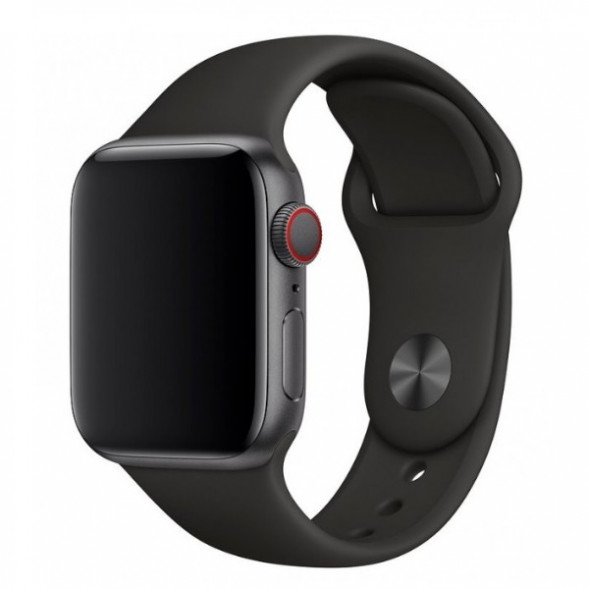 Ремешок для Apple Watch 44mm Black Sport Band (MTPL2ZM/A), черный в Ростове-на-Дону