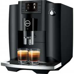 Кофемашина Jura E6, Piano Black