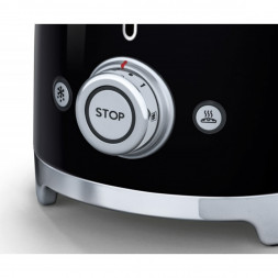 Тостер Smeg TSF01BLEU, черный