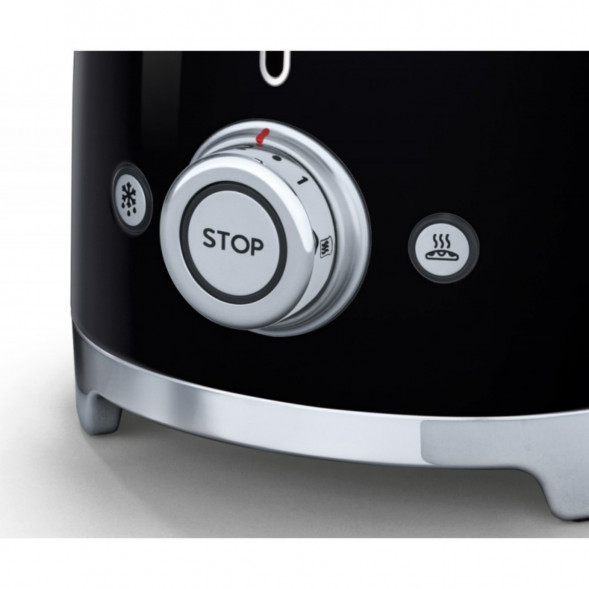 Тостер Smeg TSF01BLEU, черный в Ростове-на-Дону