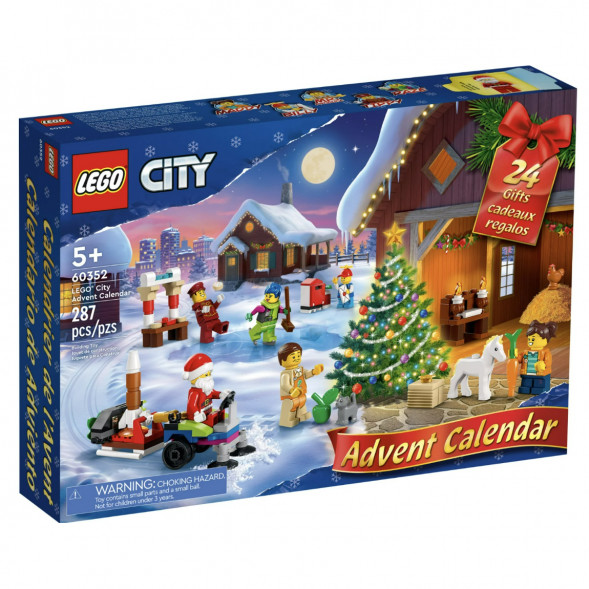 Конструктор LEGO City 60352 Рождественский новогодний календарь 2022 в Ростове-на-Дону