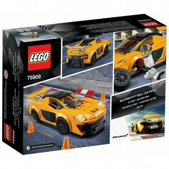 Конструктор LEGO Speed Champions 75909 McLaren P1 в Ростове-на-Дону