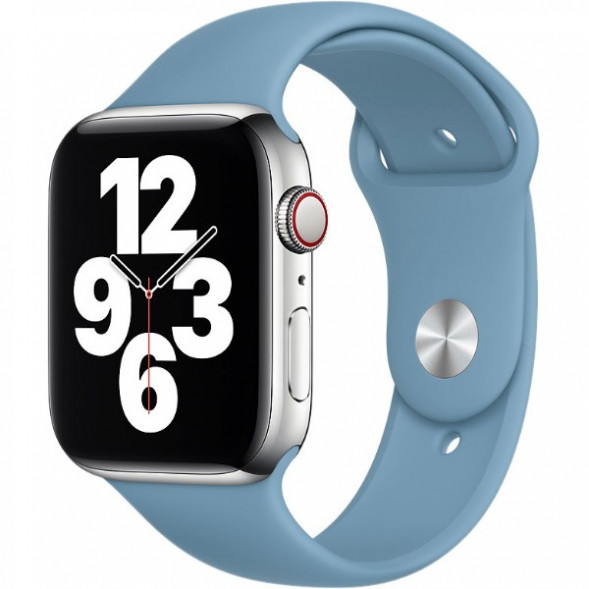Ремешок для Apple Watch 44mm Northern Blue Sport Band (MYD32ZM/A), скандинавский синий в Ростове-на-Дону