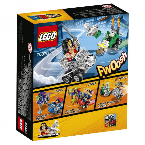 Конструктор LEGO Super Heroes 76070 Mighty Micros: Чудо-женщина против Думсдэя в Ростове-на-Дону
