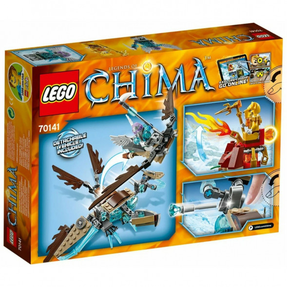 Конструктор LEGO Legends of Chima 70141 Ледяной планер Варди в Ростове-на-Дону