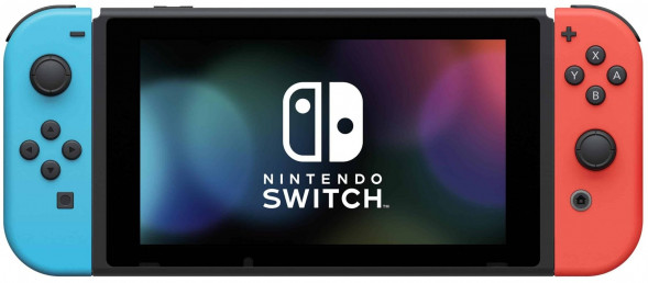 Игровая приставка Nintendo Switch rev.2 32 ГБ, красный/синий в Ростове-на-Дону