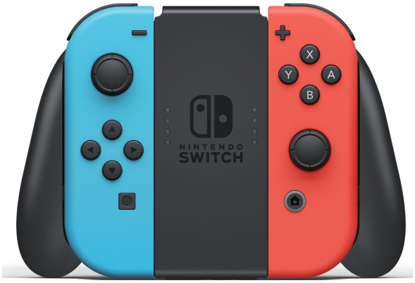 Игровая приставка Nintendo Switch rev.2 32 ГБ, красный/синий в Ростове-на-Дону