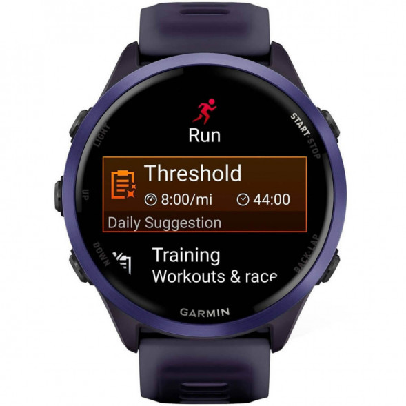 Умные часы Garmin Forerunner 570 47 мм Indigo Aluminium/Translucent Imperial Purple/Indigo 010-02971-02 в Ростове-на-Дону