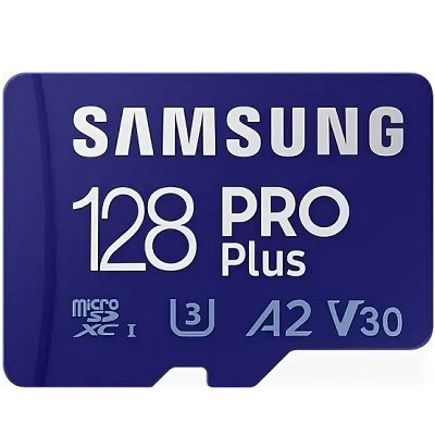 Карта памяти micro SDXC 128Gb Samsung PRO Plus U3 A2 V30 180/130MB/s (MB-MD128G-K) в Ростове-на-Дону