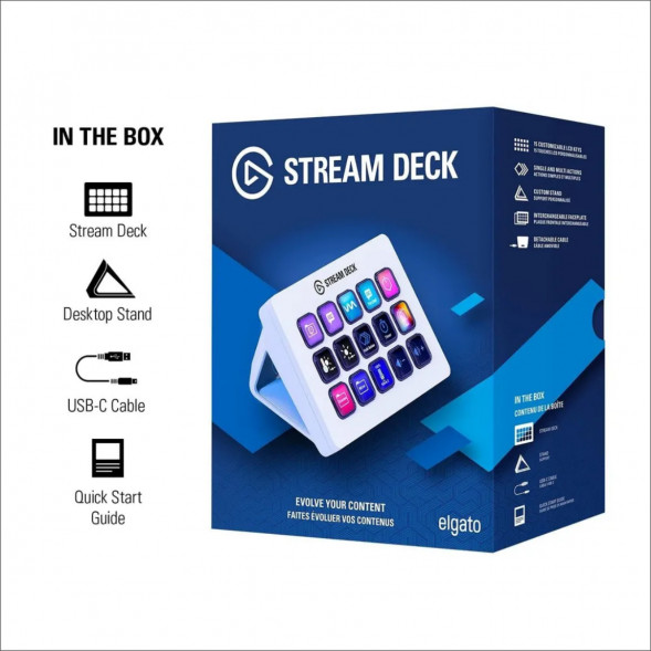 Контроллер Elgato Stream Deck MK.2, белый в Ростове-на-Дону