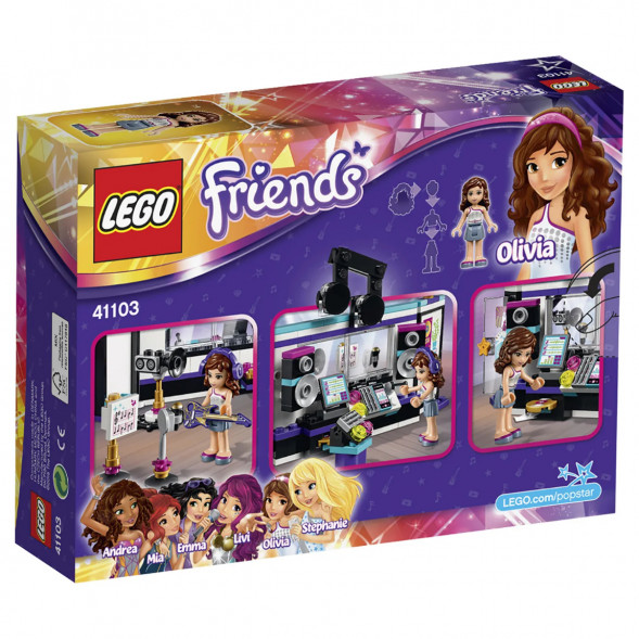 Конструктор LEGO Friends 41103 Поп звезда: студия звукозаписи в Ростове-на-Дону